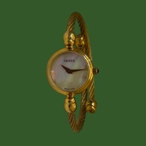 Gucci Gold Bangle - Mother of pearl