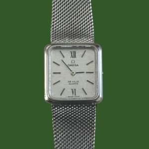 Omega  de ville - ladies silver