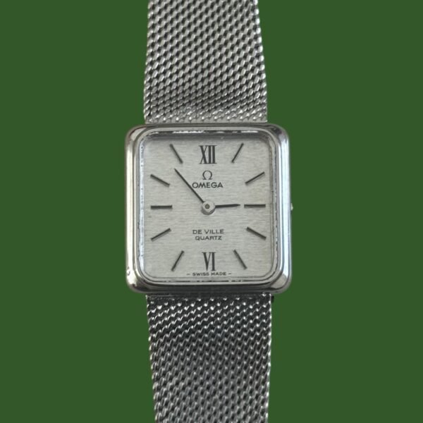 Omega  de ville - ladies silver