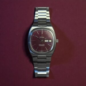 Omega Seamaster TV burgundy