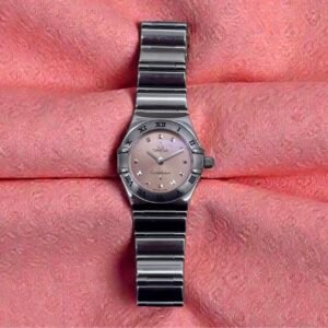 Omega constellation - coral dial